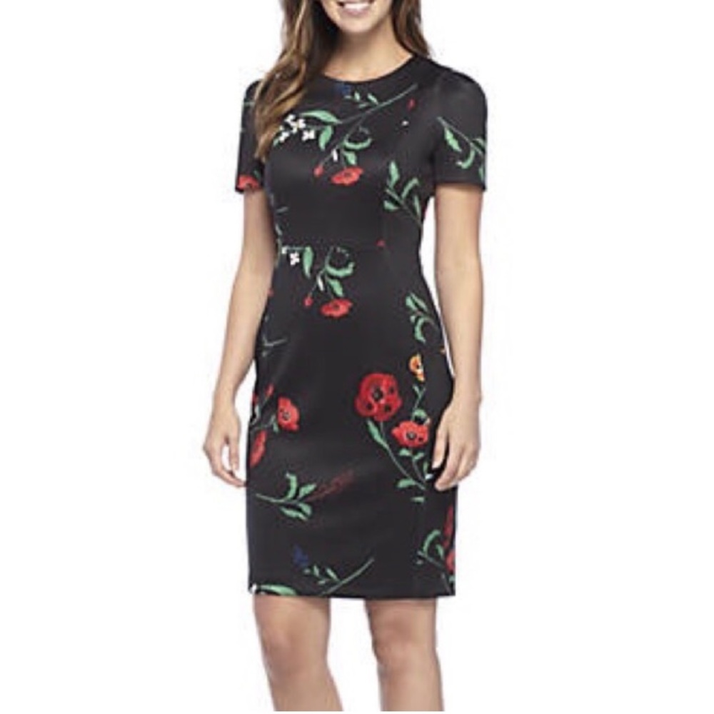 Calvin Klein form fitting dress
